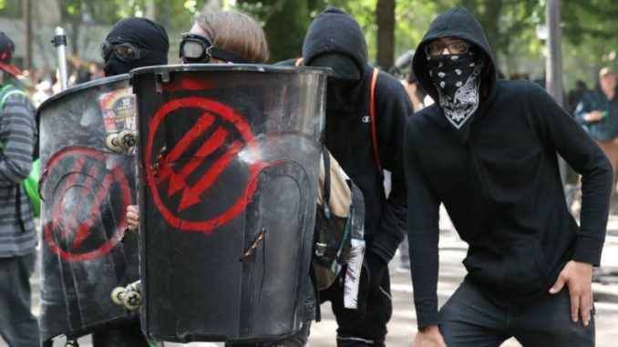 Antifa mob attack U.S. marines in Philadelphia