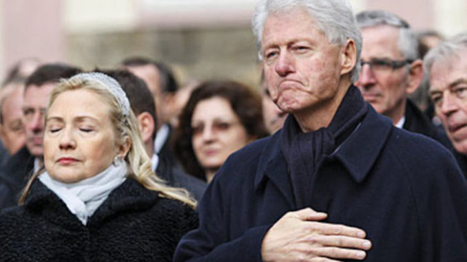 Former president Bill Clinton told a bare-faced lie to the whole nation when he said the Clinton family did not pay for Chelsea's wedding using Clinton Foundation donations intended for the Haiti Relief Fund, according to documents released by WikiLeaks. 