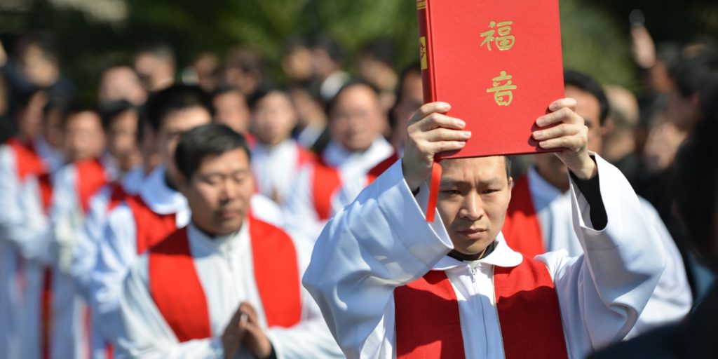 China set to become world's most Christian nation