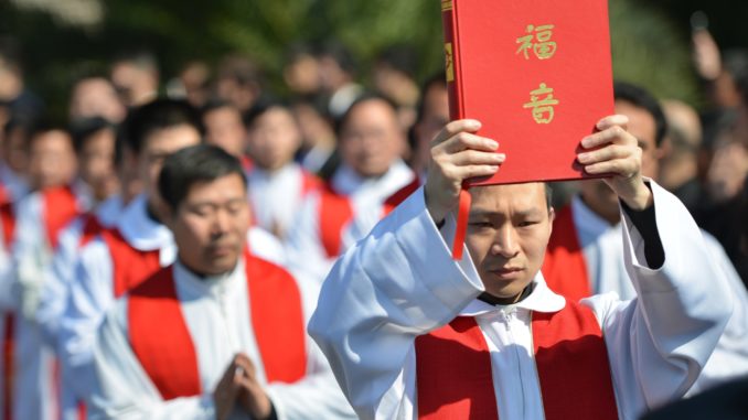 China set to become world's most Christian nation