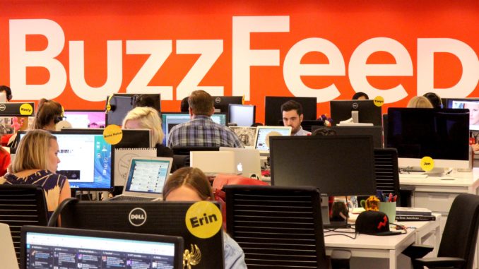 BuzzFeed prepares to fire 15 percent of its workforce following fake news blunder