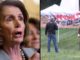 Illegal alien caravan turns up Nancy Pelosi's home in California