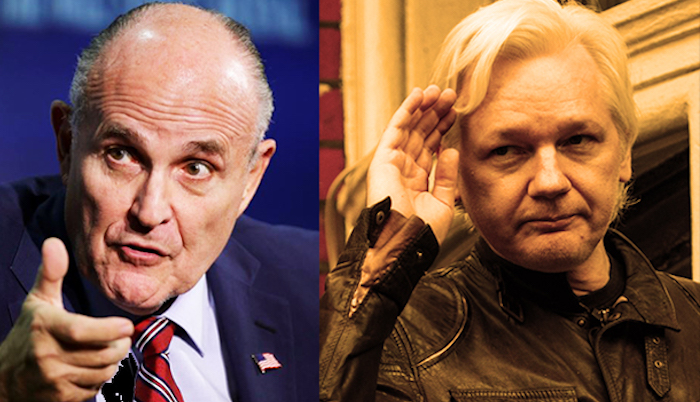 Giuliani calls for Assange to be set free