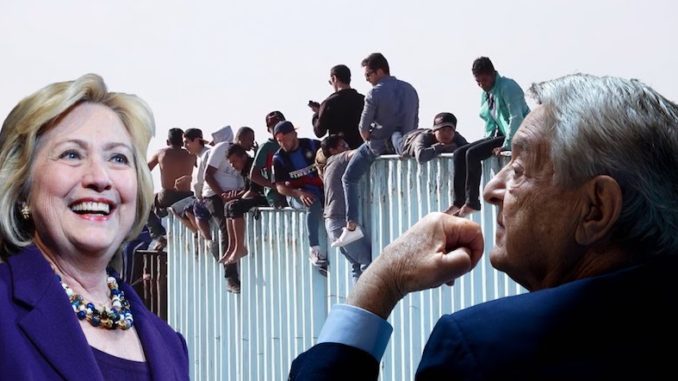 Hillary Clinton and George Soros announce plans to sue Trump over border wall plans