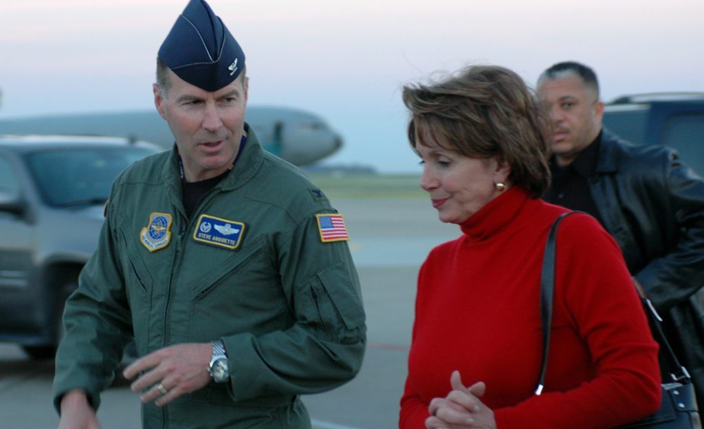 Nancy Pelosi allowed family to use Air Force One, against normal rules