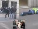 Anti-Macron protestor shot in the back of the head by police