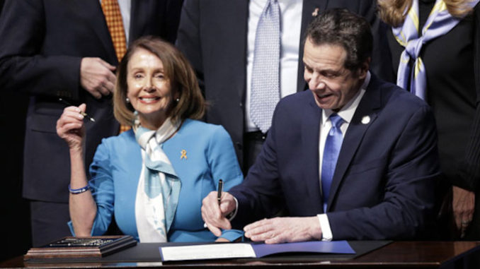 Pelosi and Cuomo sign gun confiscation bill into law