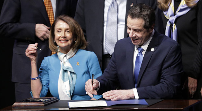 Pelosi and Cuomo sign gun confiscation bill into law