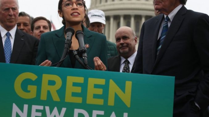 Ocasio-Cortez caught lying by saying New Green Deal on her own website is 'fake'