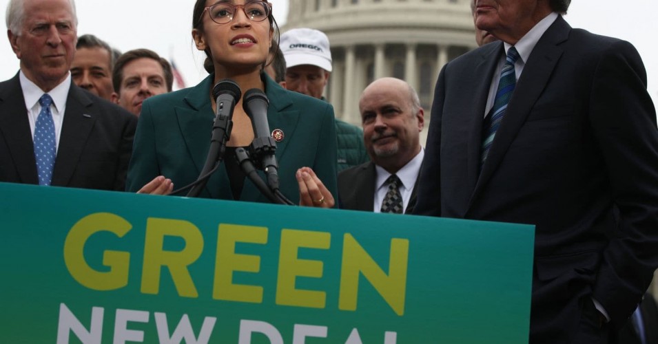 Ocasio-Cortez caught lying by saying New Green Deal on her own website is 'fake'