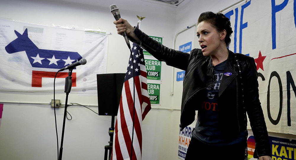 Alyssa Milano declares herself a trans, lesbian, disabled person of color