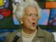 Barbara Bush blames Trump for her heart attack