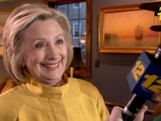 Hillary Clinton says entire world must help her to oust Trump from office