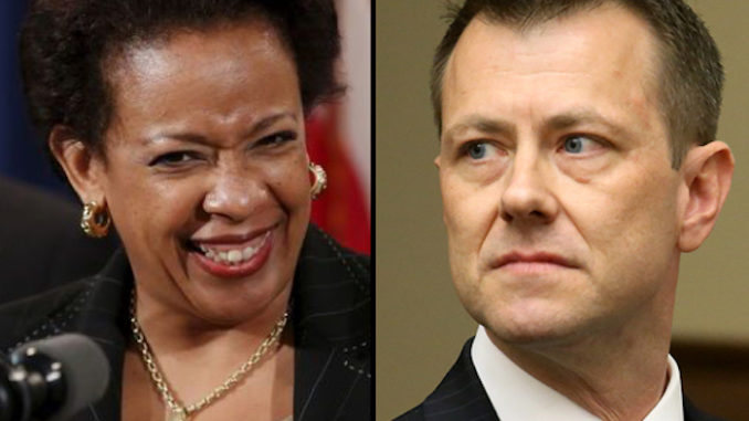 Peter Strzok reveals Loretta Lynch's DOJ put special filter on Clinton emails