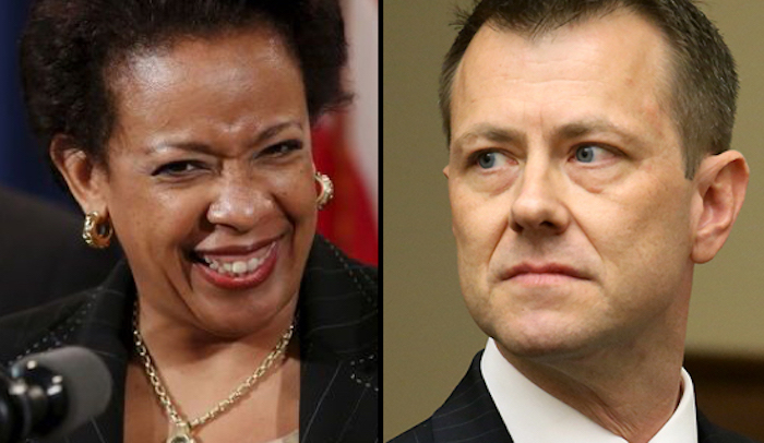 Peter Strzok reveals Loretta Lynch's DOJ put special filter on Clinton emails