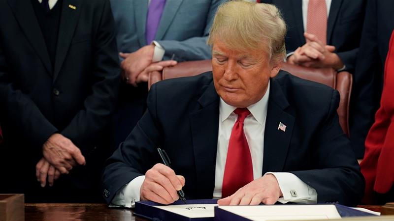 Trump to sign executive order allowing free speech in US universities and colleges