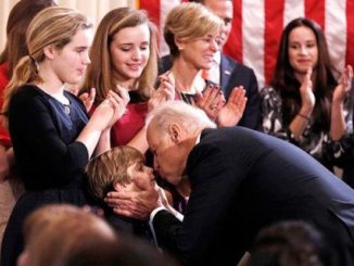 Joe Biden caught joking about molesting young children