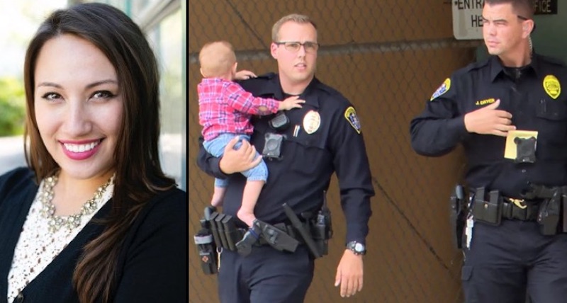 A former NBC producer terrorized a church in San Diego on Easter Sunday after she brandished a gun and threatened to bomb the building.