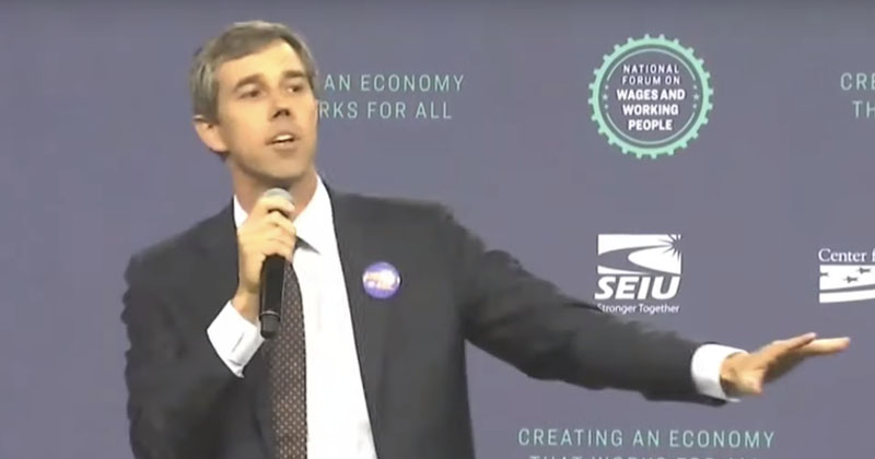 Beto O'Rourke compares U.S. immigration to slavery