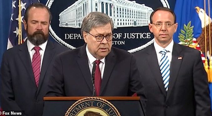 AG Bill Barr concludes there is zero evidence Trump colluded with Russia