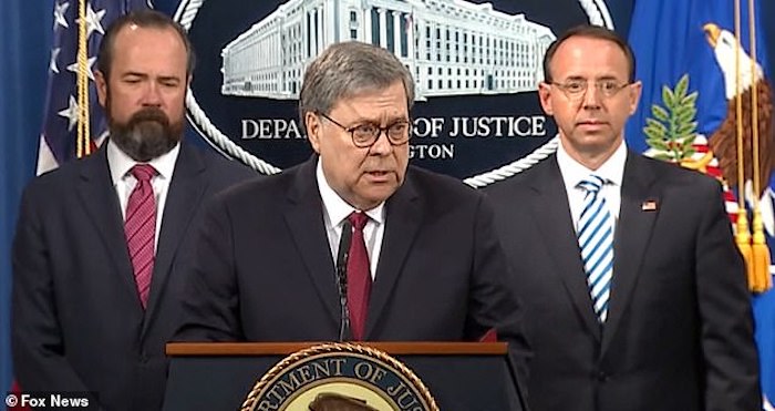 AG Bill Barr concludes there is zero evidence Trump colluded with Russia