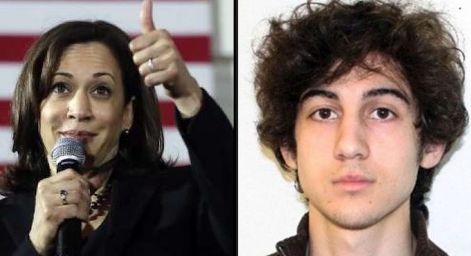 Kamala Harris wants to discuss giving the Boston Bomber a vote from death row