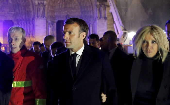 French President Macron said the Notre Dame rebuild should reflect the diversity of the nation and an architect has suggested a minaret.