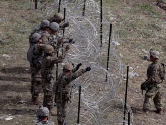 Mexican troops drew their guns on American soldiers on U.S. side of border