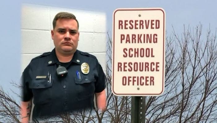Officer Mark A. Scheetz, 40, with the Kansas City Public Schools Police Department was arrested last week over horrifying allegations of child rape and other sex crimes against children, according to local reports.