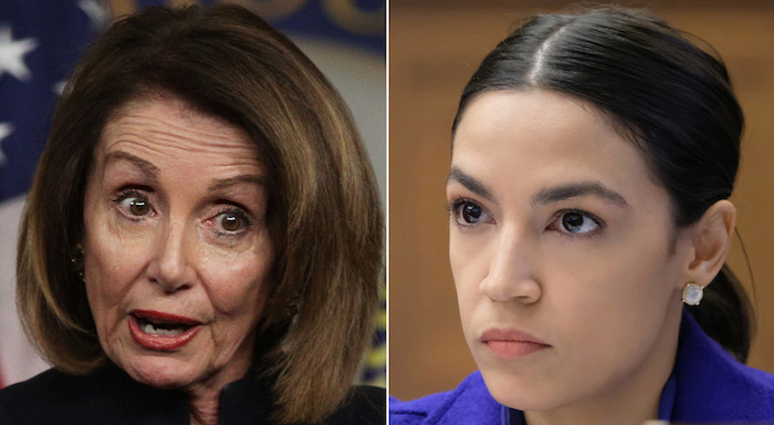 Pelosi shades Ocasio-Cortez by suggesting a glass of water could have won her seat