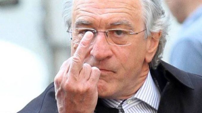 Robert De Niro says Trump is a wannabe gangster and total loser