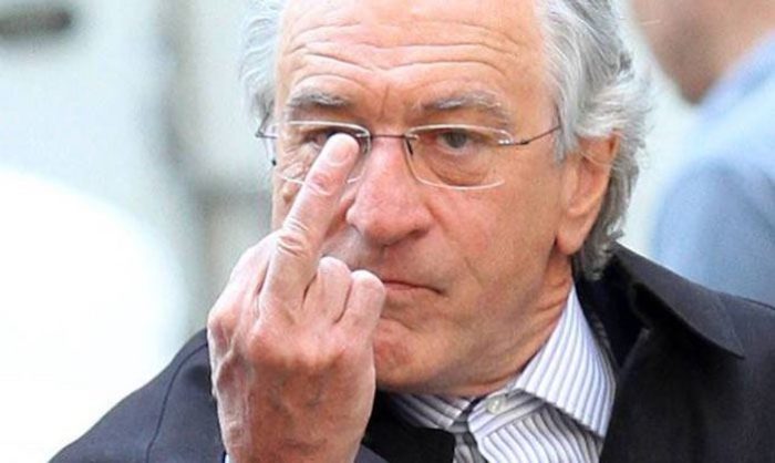 Robert De Niro says Trump is a wannabe gangster and total loser