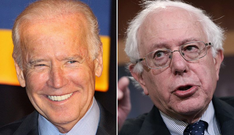 CNN poll predicts landslide support for Biden over Sanders