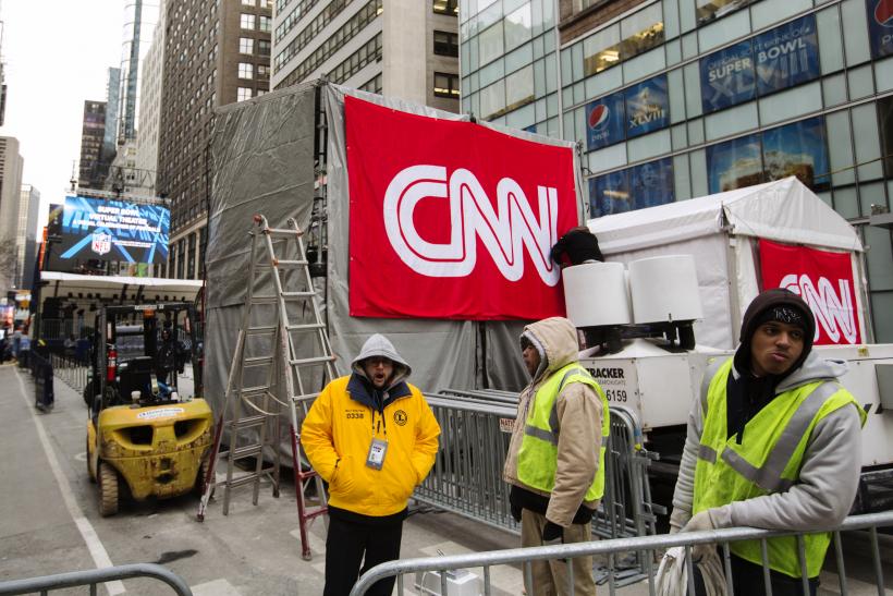CNN laid off almost an entire division on Tuesday, in a move the struggling network "debunked" as nothing more than a “crazy rumor” just a few weeks ago.