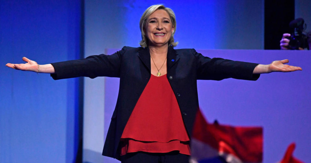 Marine Le Pen overtakes Macron in upcoming EU elections