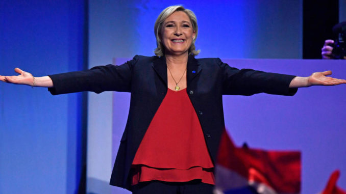 Marine Le Pen overtakes Macron in upcoming EU elections