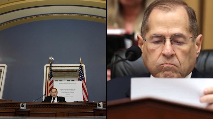Democrats grieve over Russian-collusion death by reading out Mueller report to empty room