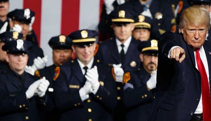 Trump calls on cop killers to receive the death penalty