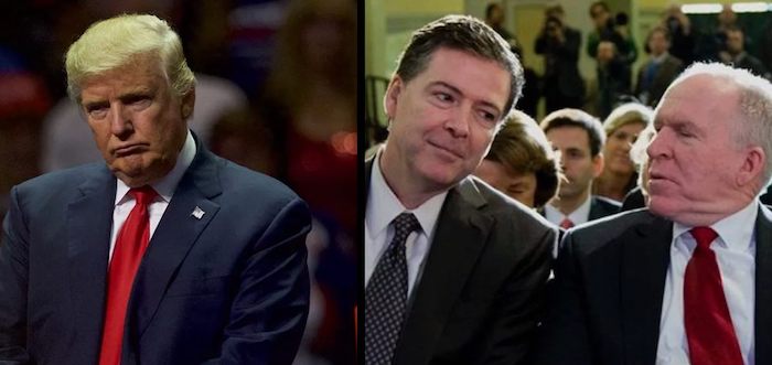 Trump promises long jail sentences for those who illegally spied on him