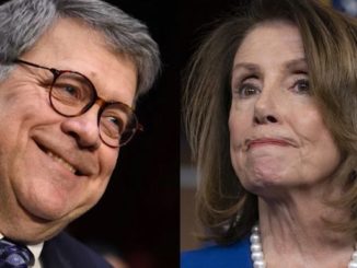 AG Bill Barr mocks Nancy Pelosi to her face - asks her if she has brought her handcuffs