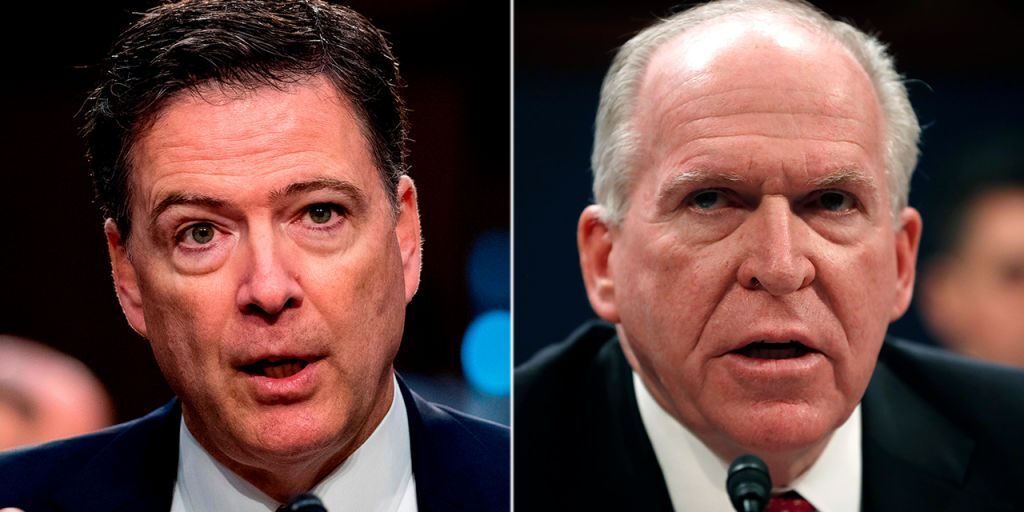 Comey blaims Brennan pushed junk dossier in IC report