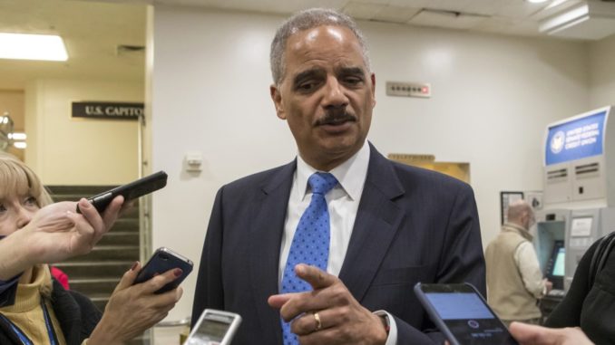 Obama's AG Eric Holder says Bill Barr is not fit to lead the DOJ