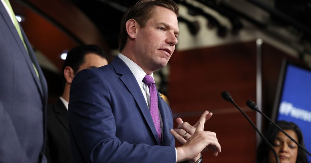 Eric Swalwell says impeaching Trump is the only way to save the USA
