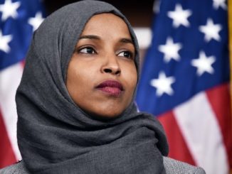 Rep. Ilhan Omar told a rally on the grounds of the Capitol that the United States is "not going to be the country of white people".