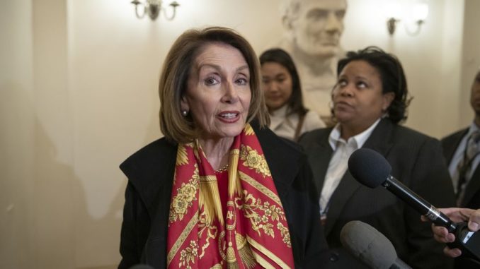 Nancy Pelosi says patriots want to impeach President Trump