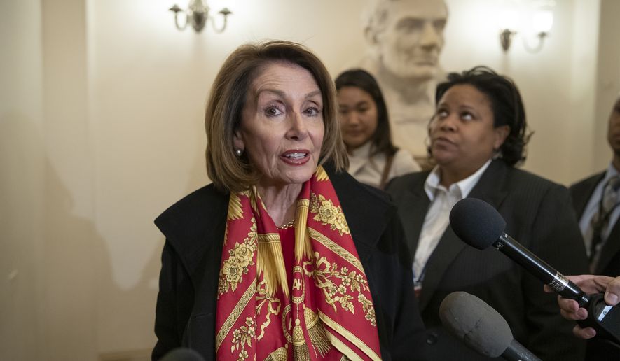 Nancy Pelosi says patriots want to impeach President Trump