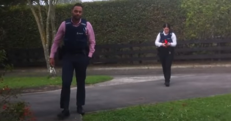 New Zealand citizens receive visits from political police