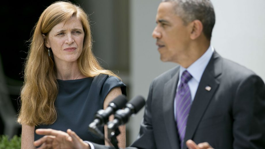 Former Obama ambassador Samantha Power implicated in unmasking scandal