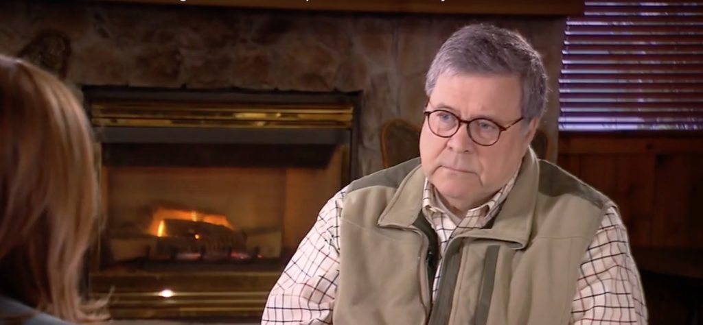 AG Barr warns that resisting our President is doing harm to America