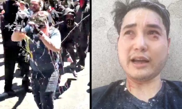 Gay journalist Andy Ngo violently assaulted by Antifa thugs